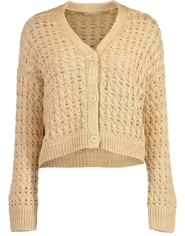 Vanilla Open Cable Cardigan