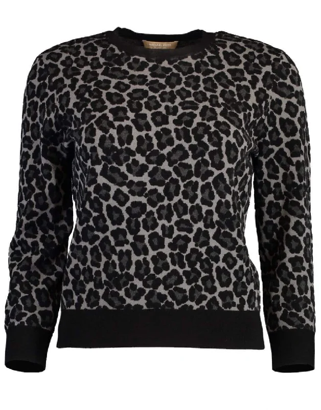 Leopard Print Pullover