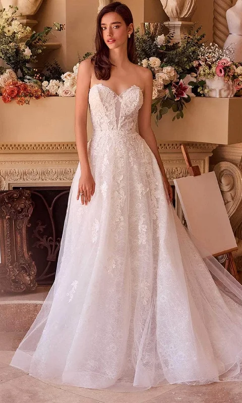 Andrea and Leo WL052 - Floral Detailed Bridal Gown