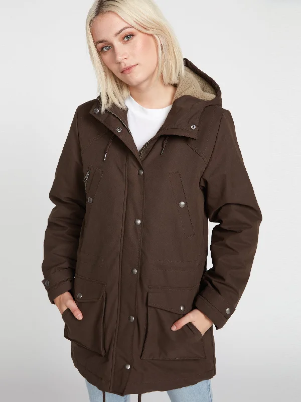 Walk On By 5K Parka - Espresso