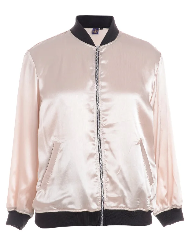 Label Josie Blouse Bomber With Rib