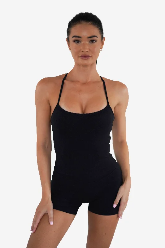 SLEEK TANK TOP - BLACK