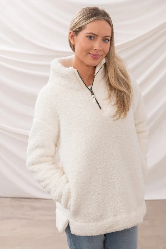 Bay Sherpa Fleece - Coconut