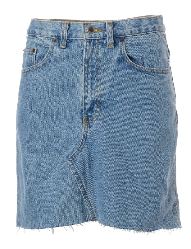 Label Jess Denim Mini Skirt