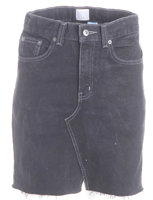 Label Jess Denim Mini Skirt