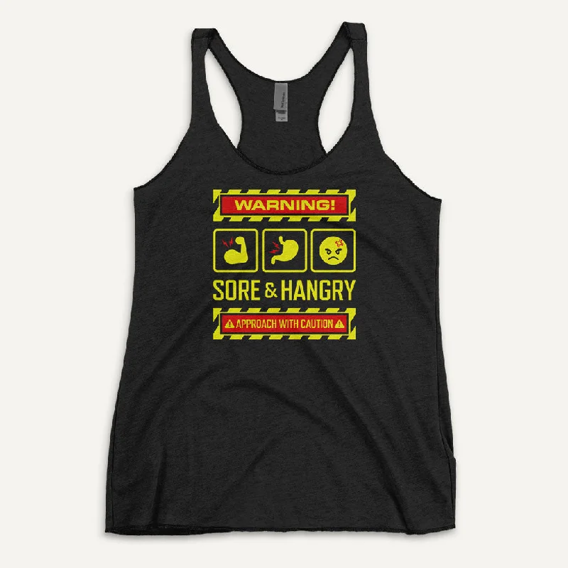 Warning Sore And Hangry Women’s Tank Top