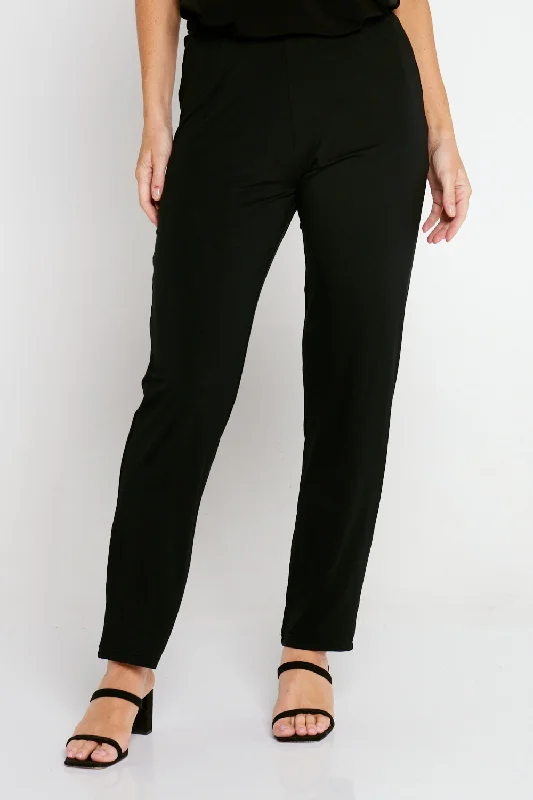 Gianna Bamboo Pants - Black