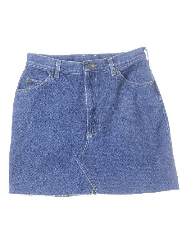 Label Jess Denim Mini Skirt