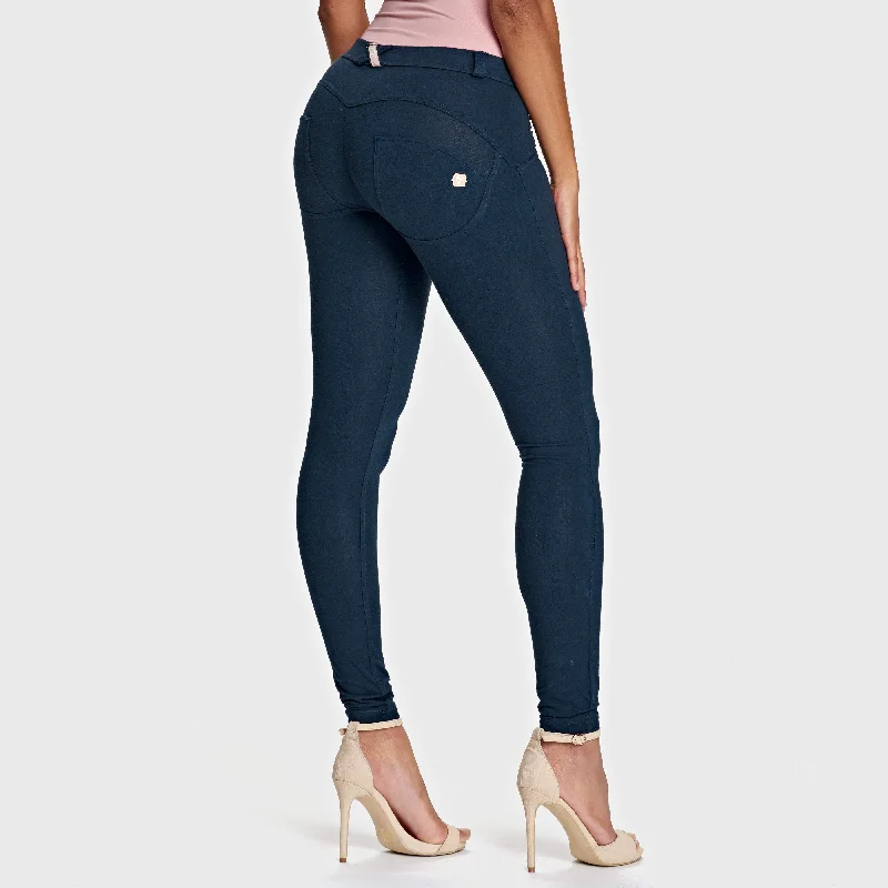 WR.UP® Fashion - Mid Waist - Full Length - Navy Blue