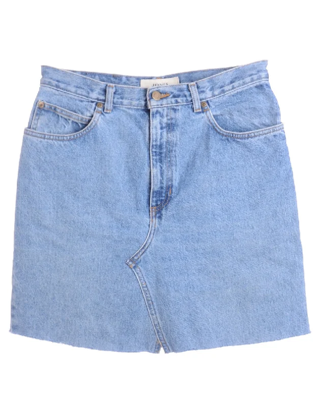 Label Jess Denim Mini Skirt