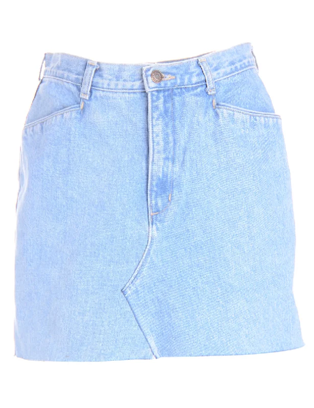 Label Jess Denim Mini Skirt