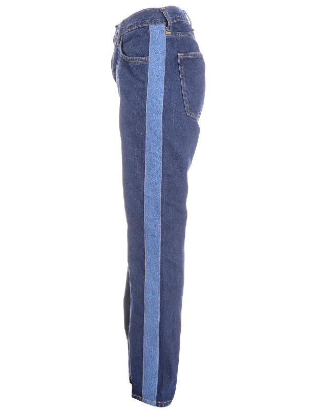 Label Jason Contrast Side Panel Jeans