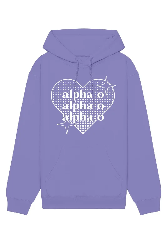 Alpha Omicron Pi Sparkle & Shine Hoodie