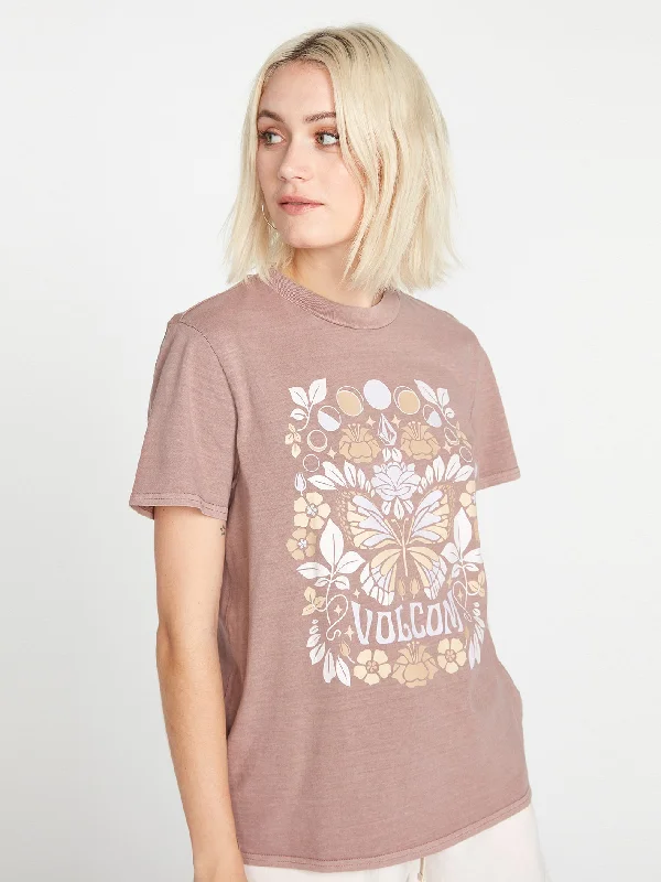 Lock It Up Short Sleeve Tee - Raisin