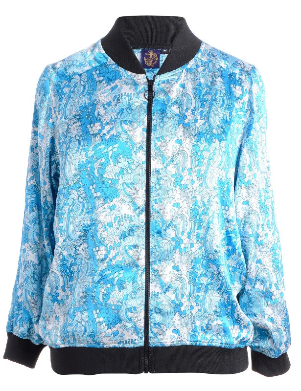 Label Josie Blouse Bomber With Rib