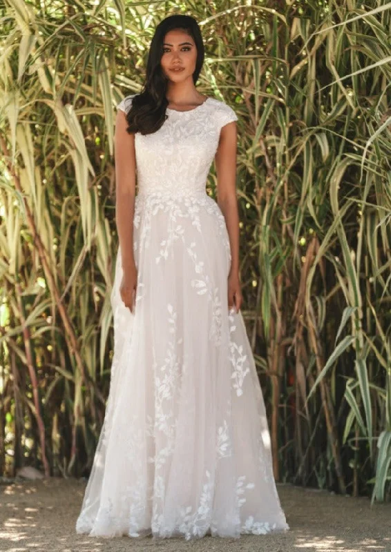 Allure Modest M728 Wedding Dress