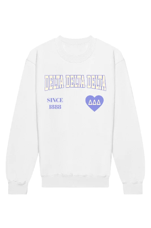 Delta Delta Delta Candy Crush Crewneck Sweatshirt