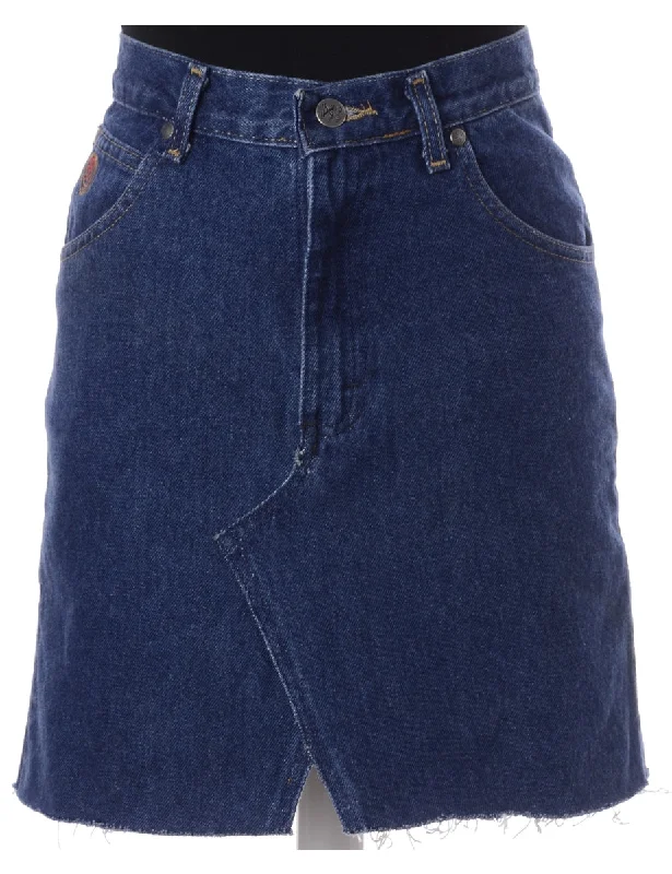 Label Jess Denim Jeans Mini Skirt